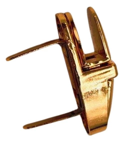 Çanta Aksesuar Light Gold Renk  2.5x1.5 cm Mini  Çanta Kilidi - 2