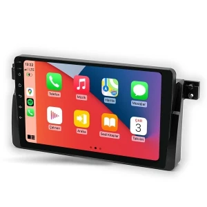 MAYGO  Bmw E46 1998-2005 8GB RAM 128GB Hafıza Kablosuz Carplay Android Auto Destekli Multimedya Navigasyonlu Teyp - 2