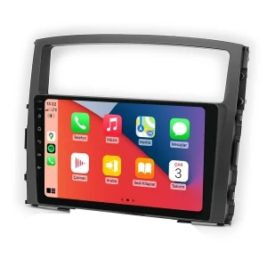 MAYGO  Mitsubishi Pajero 2008-2014 8GB RAM 128GB Hafıza Kablosuz Carplay Android Auto Destekli Multimedya Navigasyonlu Teyp - Resim 2