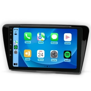 MAYGO  Skoda Octavia 2013-2020 6GB RAM 64GB Hafıza Kablosuz Carplay Android Auto Destekli Multimedya Navigasyonlu Teyp