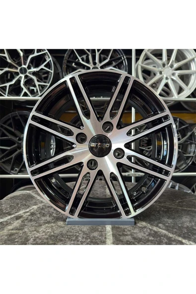 Arceo 14" (inç) 4x108 ARCEO 63.4  FİESTA UYUMLU Siyah Elmas Kesim Jant ( 4 ADET FİYATIDIR)