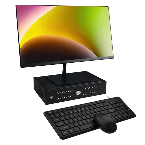ROWORK MK2 İ5 12400 8GB DDR4 512GB m2 24" Monitörlü Set Mini PC ürün görseli