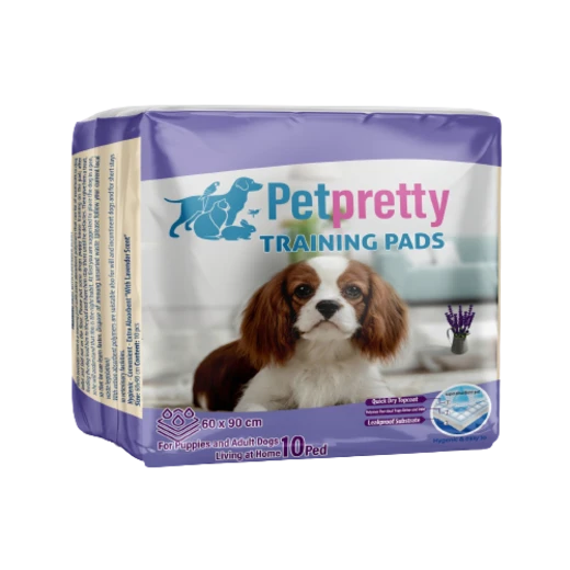 Petpretty Lavantalı Tuvalet Eğitim Pedi 60x90cm 10'lu