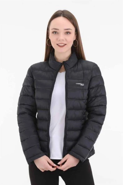 Lumberjack Basıc Padded Coat W Siyah Kadın Mont 101044463 ürün görseli