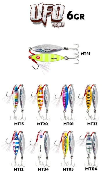 Fujin UFO Micro Jig 6gr ürün görseli