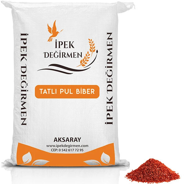 İpek Değirmen 100 GR Tatlı Pul Biber Yemeklik Baharat Hazmı Kolaylaştırır