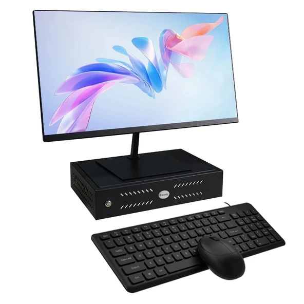 ESONIC MK2 İ3 4N 8GB RAM 240SSD 24" Monitörlü Set Mini PC ürün görseli