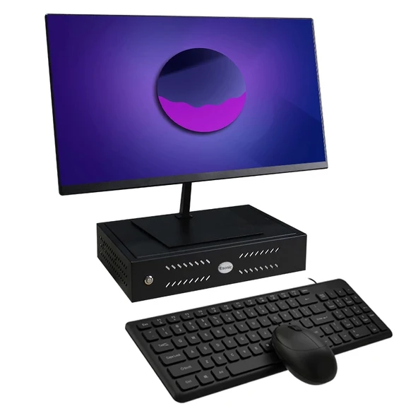 ROWORK MK2 İ7 12700 8GB DDR4 512GB m2 24" Monitörlü Set Mini PC ürün görseli