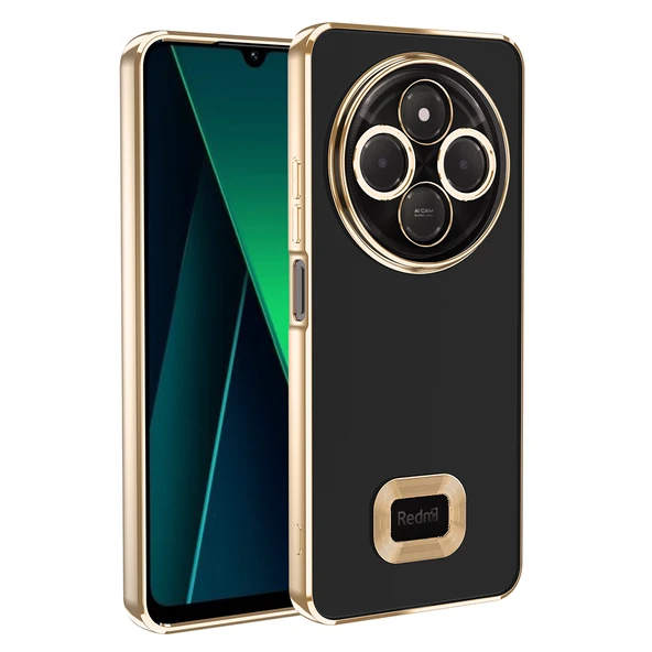 Xiaomi Redmi 14C 4G Kılıf Kamera Korumalı Logo Gösteren Zore Omega Kapak - 9