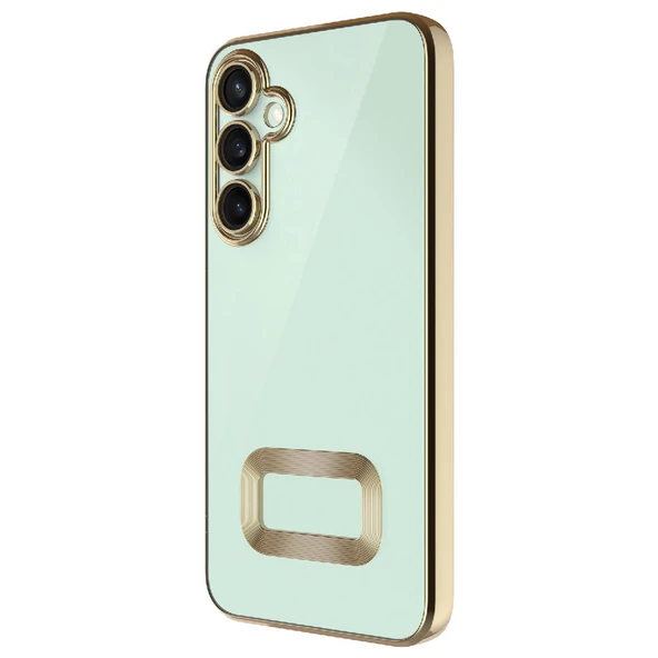 Galaxy A26 Kılıf Kamera Korumalı Logo Gösteren Zore Omega Kapak