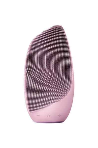GESKE Sonic Thermo Facial Brush 6'sı 1 Arada Isıtma Fonksiyonlu Temizleme Yüz Masaj Aleti Siyah - Mor - Pembe - 6