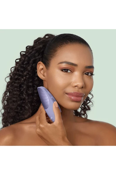 GESKE Sonic Thermo Facial Brush 6'sı 1 Arada Isıtma Fonksiyonlu Temizleme Yüz Masaj Aleti Siyah - Mor - Pembe - 12