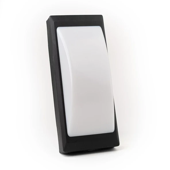 Elektrik İle Çalışır, Radar Sensörlü, Karanlıkta Hareket Gördükçe Yanar 24 Watt Beyaz Işık Led Aplik - Resim 3