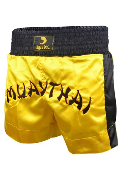 Tigertec Fight Muay Thai Şortu-Sarı