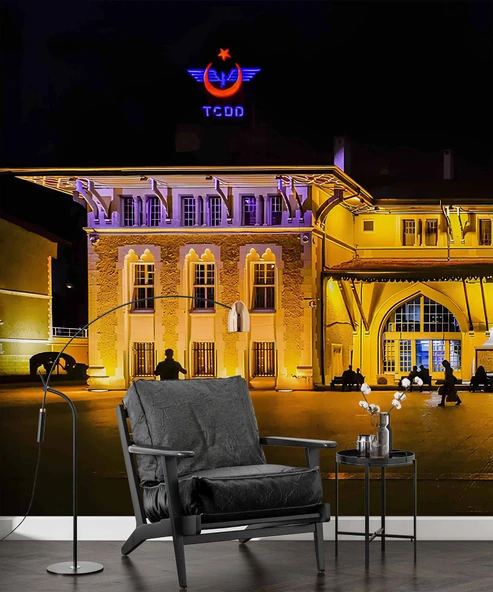 Adana Garı Manzaralı Duvar Kağıdı - Resim 6