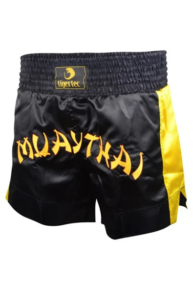 Tigertec Fight Muay Thai Şortu-Siyah