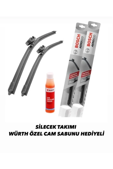 automars FORD RANGER 2016-2021 SİLECEK TAKIMI WÜRTH CAM SABUNU HEDİYELİ 19051