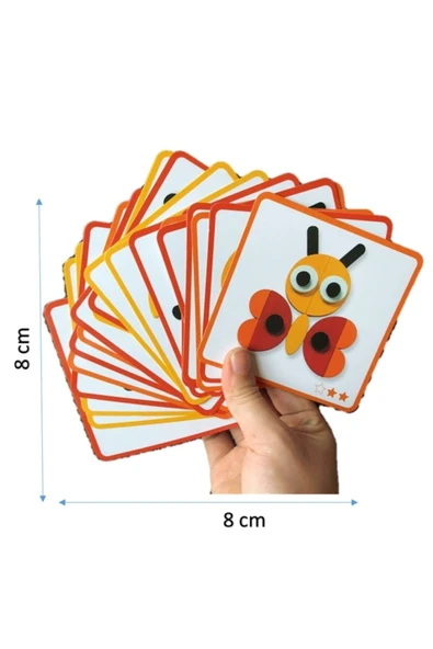 Trendy Toys Yeni Nesil 49 Parça Ahşap Hayvanlar Tangram - 3