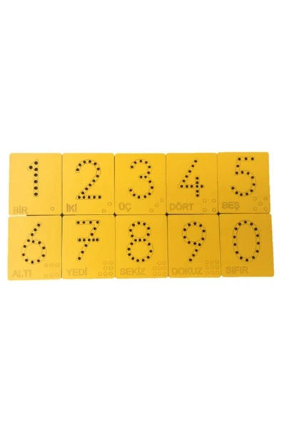 Trendy Toys Eğitici Ahşap Sayılar Ip Geçirme Montessori El Kası Geliştirme - 3