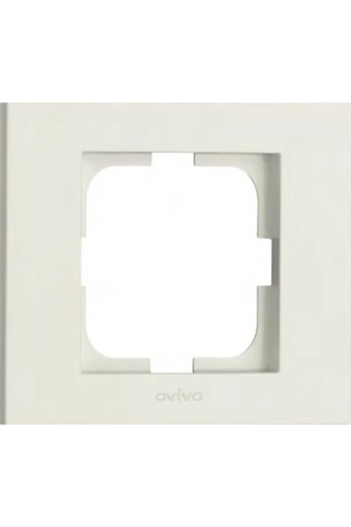 5 Adet Ovivo Grano Beyaz Tekli Çerçeve*