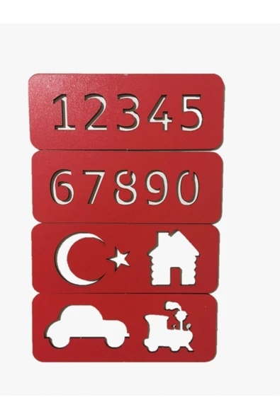 Trendy Toys Eğitici Ahşap Çizgi Çalışmaları Montessori El Kası Geliştirme - 3