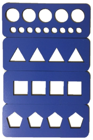 Trendy Toys Eğitici Ahşap Çizgi Çalışmaları Montessori El Kası Geliştirme - 5