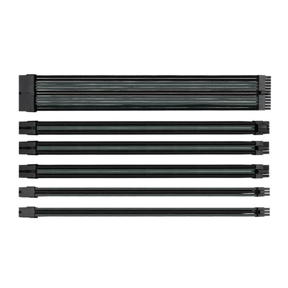 Thermaltake TtMod Gri/Siyah Power Supply Sleeved Kablo Seti (16 AWG)