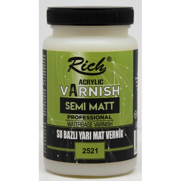 Rich Su Bazlı Yarı Mat Vernik 250 cc - Resim 2
