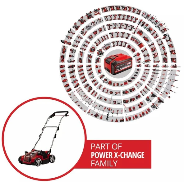 EİNHELL AKÜLÜ ÇİM HAVALANDIRMA SOLO GE-SC 36/35 Lİ - 2