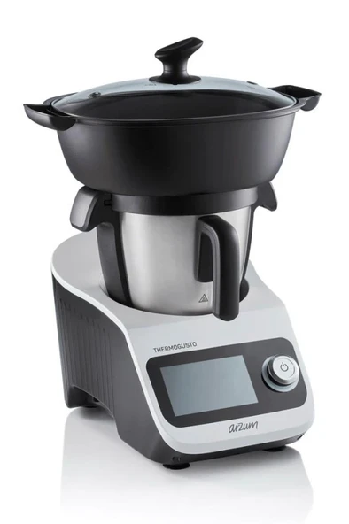 Arzum AR1181 Thermogusto Çok Fonksiyonlu Akıllı Mutfak Robotu, Beyaz - 5