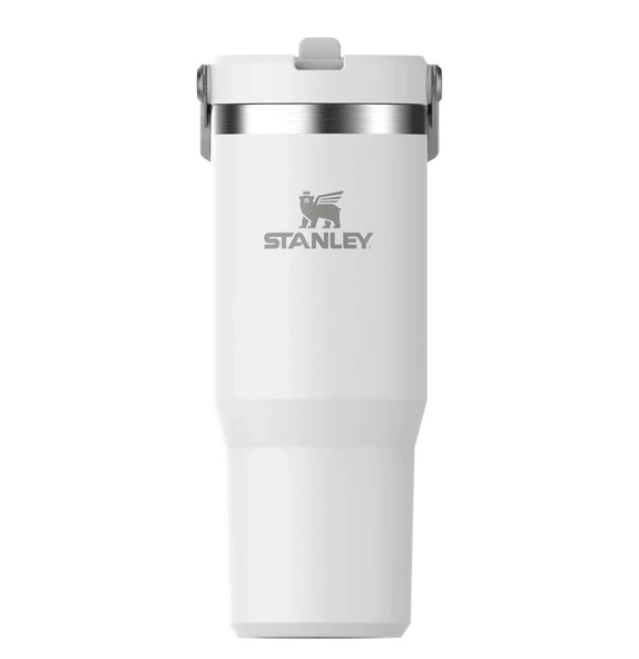 Stanley Stanley The Iceflow Flip Straw Beyaz 0.89 Lt Pipetli Termos Bardak