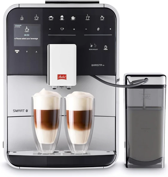 Melitta Caffeo Barista Ts Smart Tam Otomatik Kahve Makinesi Gümüş