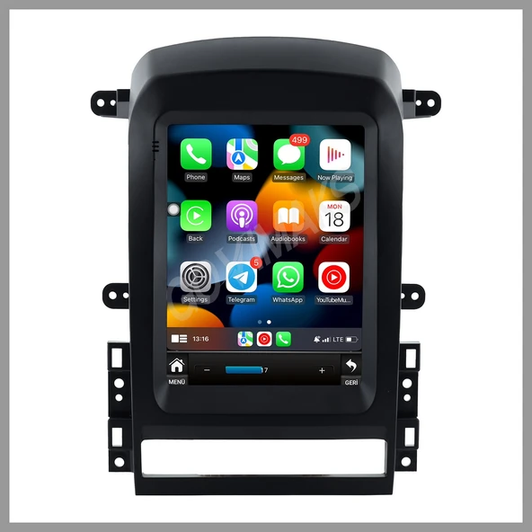 CHEVROLET CAPTİVA 2006-2012 UYUMLU TESLA 4 GB RAM 64 GB HAFIZA ANDROID MULTIMEDIA TEYP ürün görseli 1