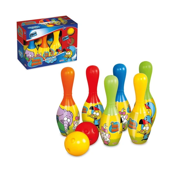 Dede Kral Şakir Bowling Set Renkli 03910 9108