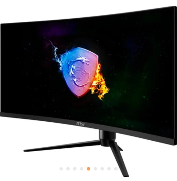 Msı MAG342CQPV 34'' Curved 1500R Va 3440X1440 (Uwqhd) 21:9 100HZ 1ms Adaptıve Sync Gamıng Monıtor, Siyah - 2