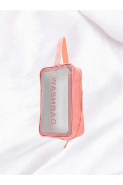BagFlower Wash Bag Su Geçirmez 3'lü Kozmetik Çantası - 2