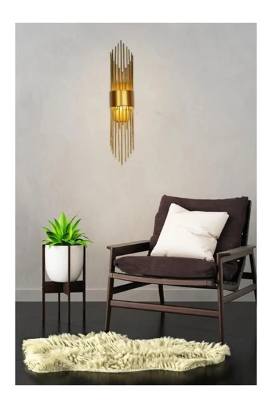 homecraft 2 Adet Modern  Duvar Aplikleri Duvar Aplik Aydınlatma  Led Ampülleri Dahil Duvar Lambası - 5