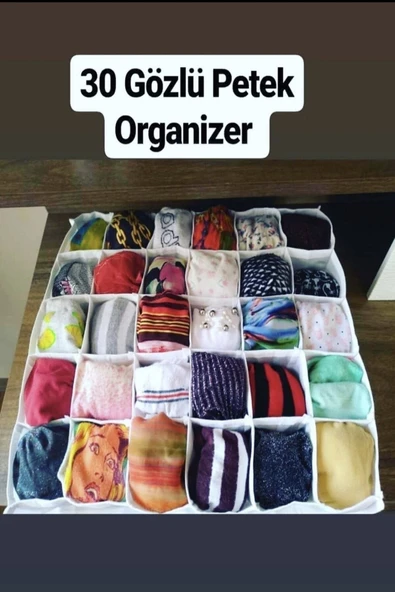 Organizerci STD 2 Adet 30 Gözlü Petek Organizer Klasik - 3
