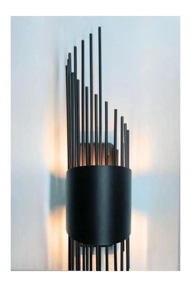 homecraft 1 Adet Modern Duvar Aplikleri Duvar Aplik Aydınlatma Led Ampülleri Dahil Duvar Lambası - 2