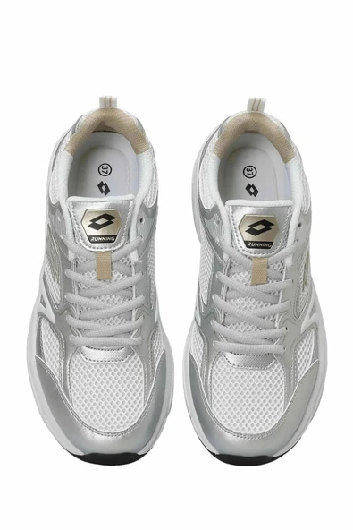 Lotto ATHENS WMN 5FX Gri Kadın Sneaker 101938216 - Resim 4