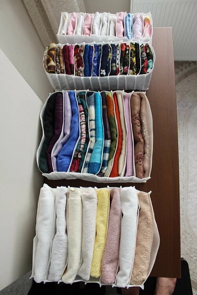 Organizerci STD L Boy Beyaz Çekmece Içi Düzenleyicisi - DDLC-215 Klasik - 3