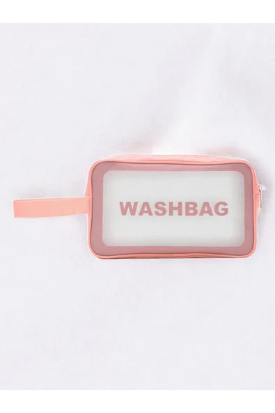 BagFlower Wash Bag Su Geçirmez 3'lü Kozmetik Çantası - 4