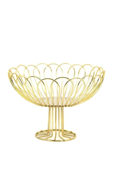 homecraft Metal Meyvelik Sunum Sepeti Papatya Dizayn Meyve Sunumluk - 2