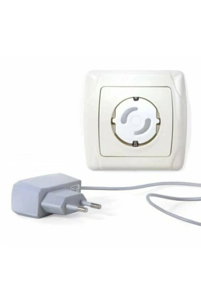 ÖzSima 6x Çocuk - Bebek Priz Emniyeti Güvenliği Korumalı Priz Kapağı ( 6 Adet ) - 5