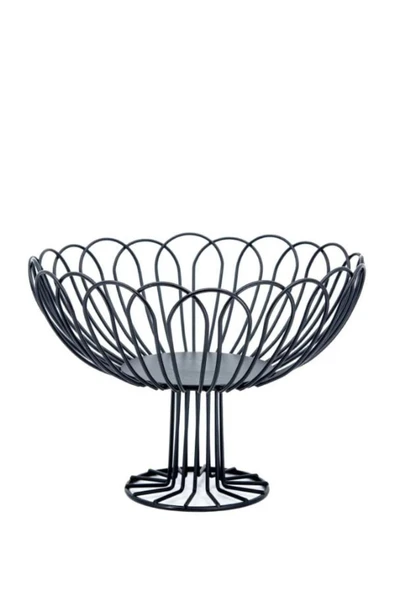 homecraft Metal Meyvelik Sunum Sepeti Papatya Dizayn Meyve Sunumluk - 3