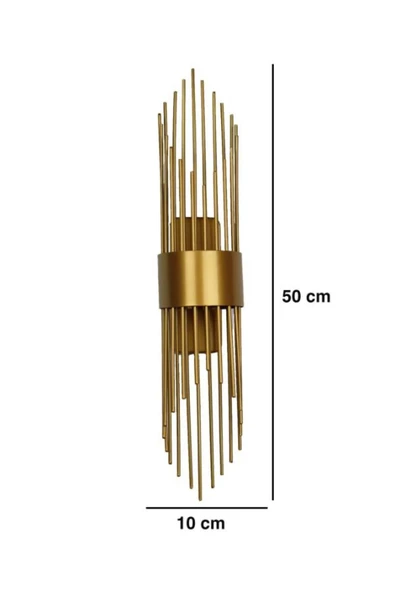 homecraft 2 Adet Modern  Duvar Aplikleri Duvar Aplik Aydınlatma  Led Ampülleri Dahil Duvar Lambası - 8