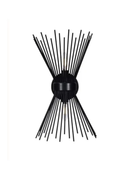 homecraft 1 Adet- Kirpi Model Aplik,Led Ampüllü Tekli Duvar Apliği, Tekli Duvar Lambası, Otel, Ofis Için Aplik - 6