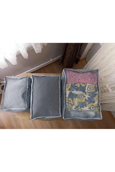 ALERİA CONCEPT Puantiye Desen Bebek Doğum Çantası 6 Parça Düzenleyici - 7