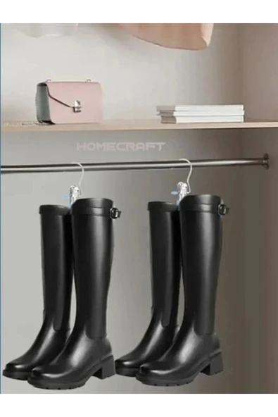 homecraft 4lü Paslanmaz Çelik Pantolon,Şal,Şapka,Fular,Askısı ,Çanta Askısı Mandallı Askı - 6