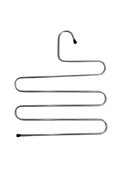 SER&YAT 3 adet Metal Dolap İçi  Krom Askı 5 Katlı Paslanmaz Organizer Pantalon Eşarp Etek askısı - 7